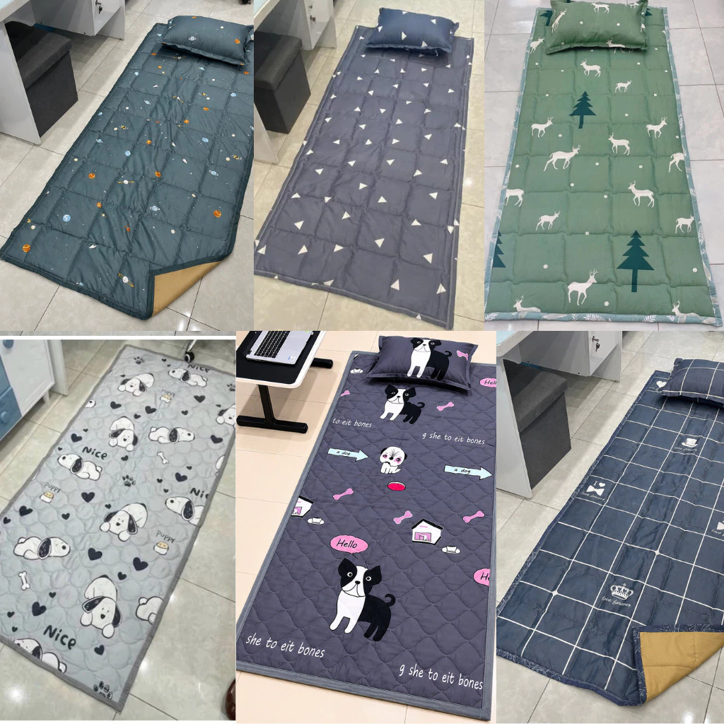 Nệm Văn Phòng, Nệm Ngủ Trưa, Nệm Cá Nhân Gấp Gọn Thiết Kế Tiện Lợi 90x200cm (không kèm gối)
