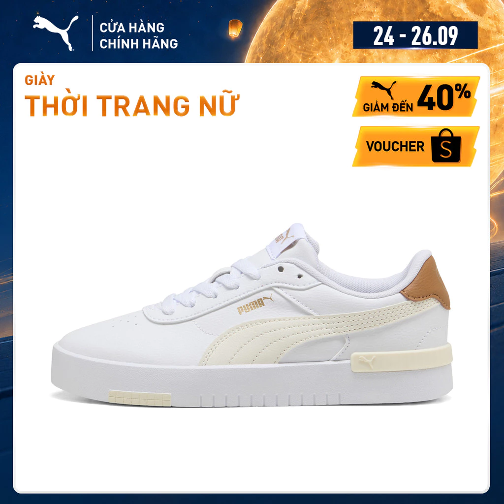 Giày Thể Thao PUMA Nữ Jola II White-Warm White Màu Trắng