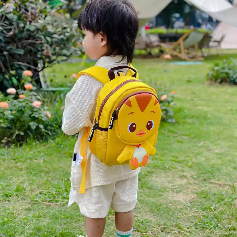 Phong Cách Mới Schoolbag Bé Mẫu Giáo Schoolbag Bé Trai Bé Gái Trẻ Em Ba Lô Chống Mất Dây Kéo Ba Lô Nhỏ