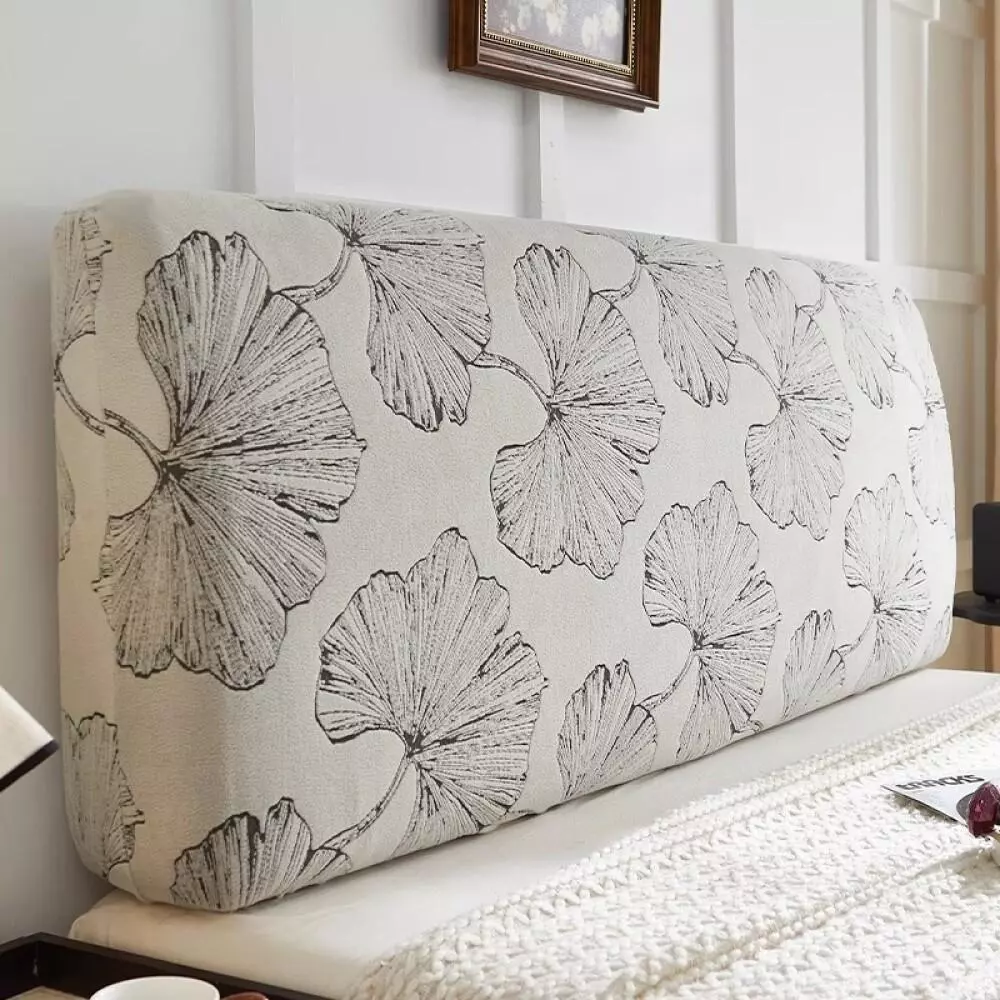 Full Queen King Co Giãn Đầu Bao Đa Năng Chống Bụi Cảm Ứng Mềm Mại Chống Vết Bẩn Đầu Giường Trượt Cho Phòng Ngủ
