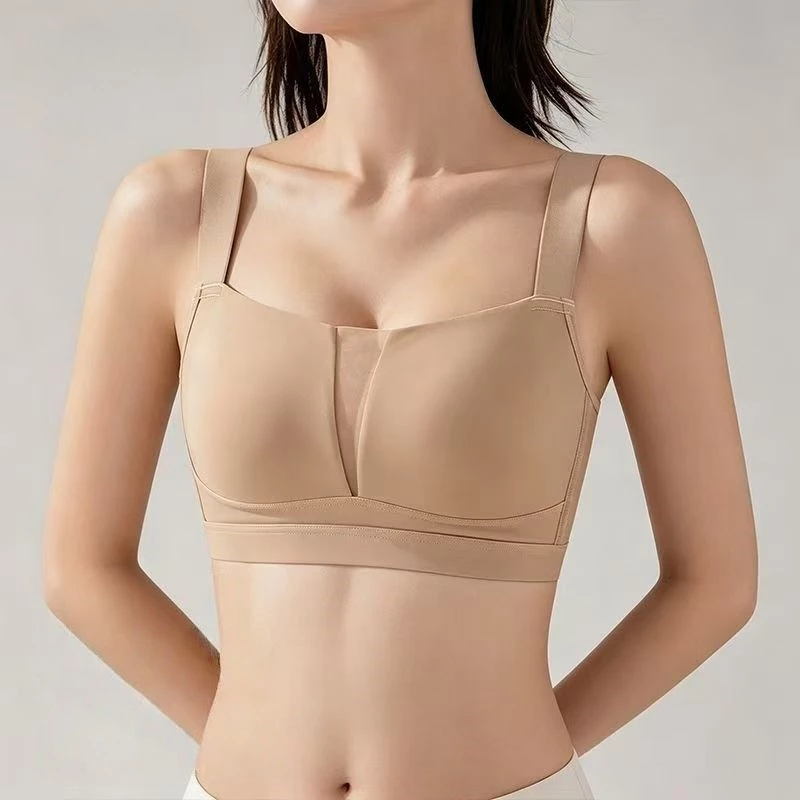 Áo ngực không gọng, nâng đỡ chống chảy xệ, ngực to trông nhỏ hơn, vải lưới thoáng mát, size lớn, không đường may
