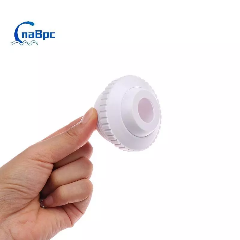 < CnaBpc > Vòi phun phản lực hồ bơi Dòng chảy hướng Nhãn cầu đầu vào Jet Bể bơi trở lại Phụ kiện bể bơi Spa cho bể bơi Spa Mới