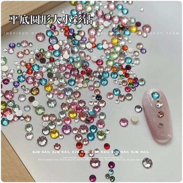 Đá màu mè Hàn xẻng (100 viên/set)