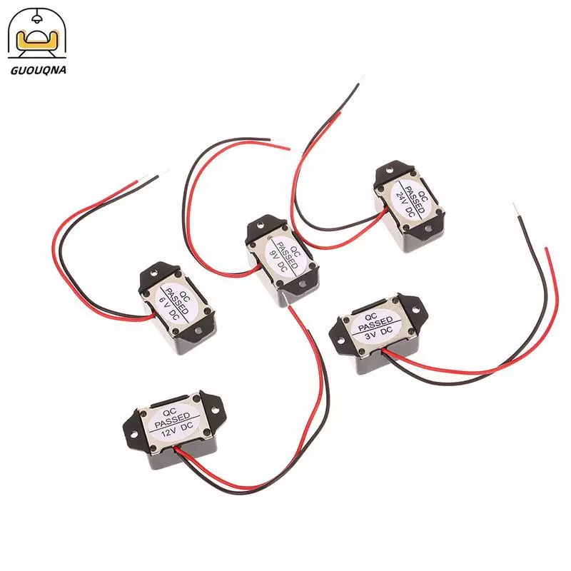 Bộ rung báo động điện tử Mini GUOUQNA 2315 Cơ khí chủ động 3V 6V 9V 12V 85dB -Kích thước núm vú cho hệ thống an ninh và báo động