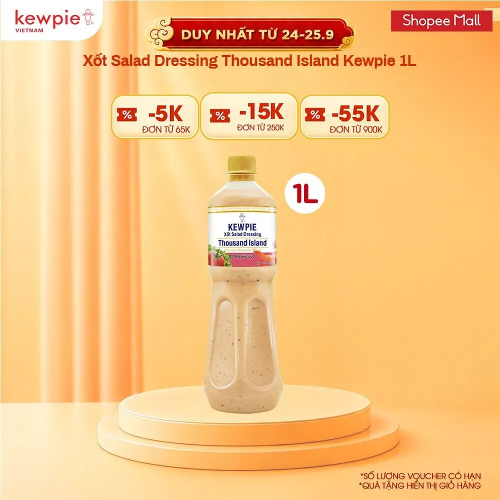 Xốt Salad Dressing Thousand Island Kewpie 1L