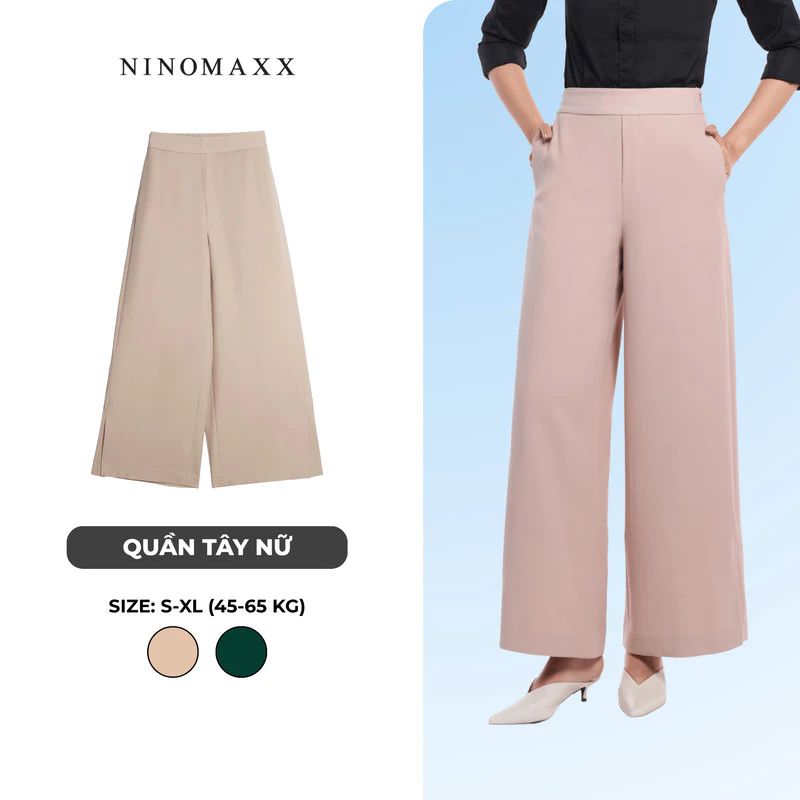 Quần Tây Nữ Công Sở Dạo Phố NINOMAXX Thương Hiệu N&M 2212038