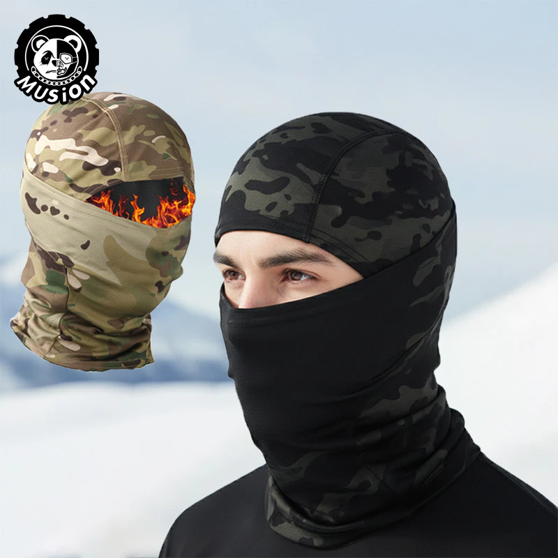 Musion Balaclava Full Face Mask - Thoáng khí, Chống tia UV và Bụi cho Xe Đạp & Xe Máy Nam/Nữ