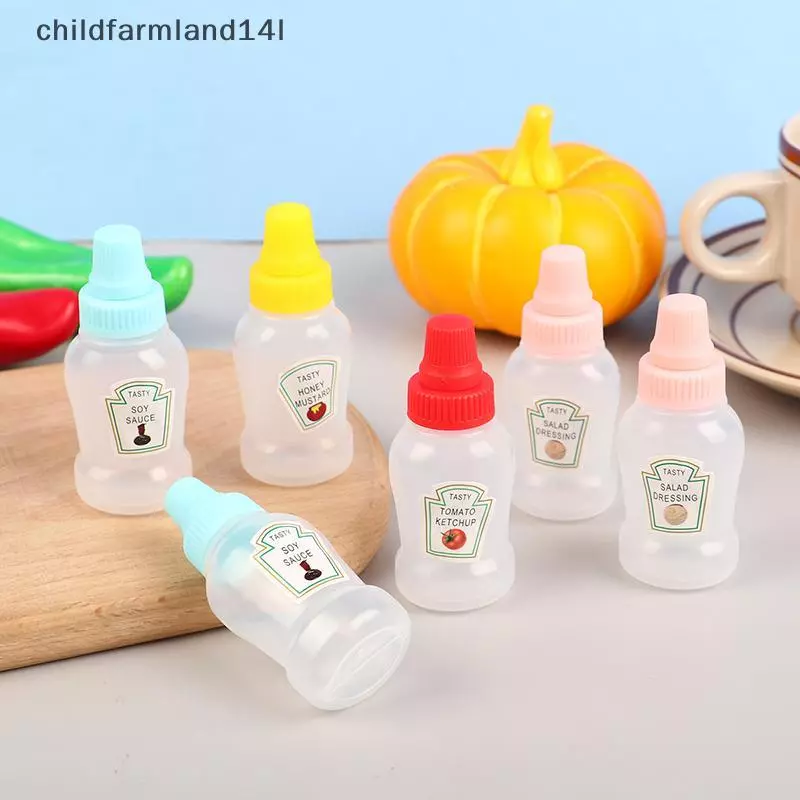 1 / 4 Mini Dễ Thương Cà Chua Cà Chua Cà Chua Chai Di Động Nhỏ Nước Sốt Hộp Đựng Salad Trang Điểm Hộp Đựng Thức Ăn Cho Hộp Bento