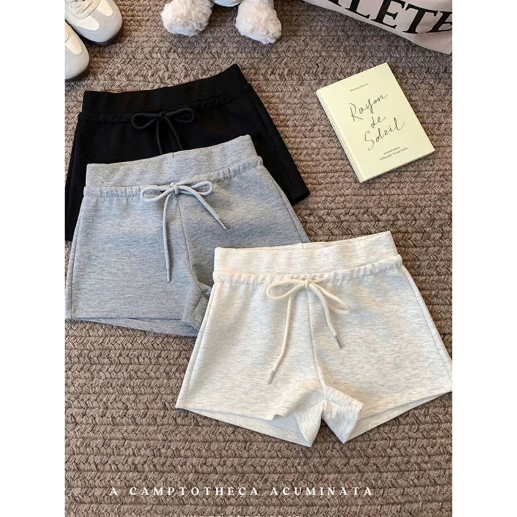 Quần đùi nữ quần short cạp cao ôm eo tôn dáng chất liệu nỉ cotton cao cấp WSH57