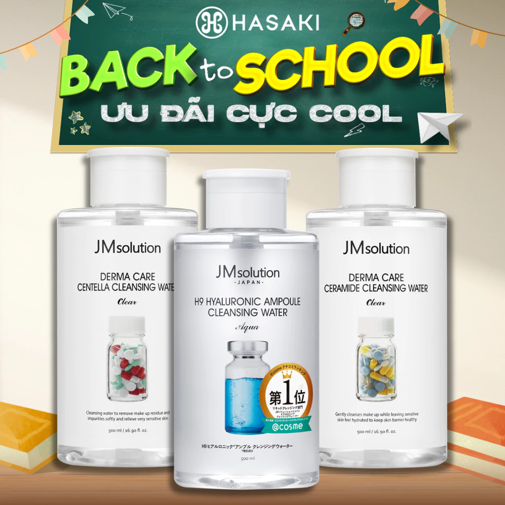 [DAILY] Nước Tẩy Trang JMsolution Cleansing Water 500ml Hasaki Sản Phẩm Chính Hãng