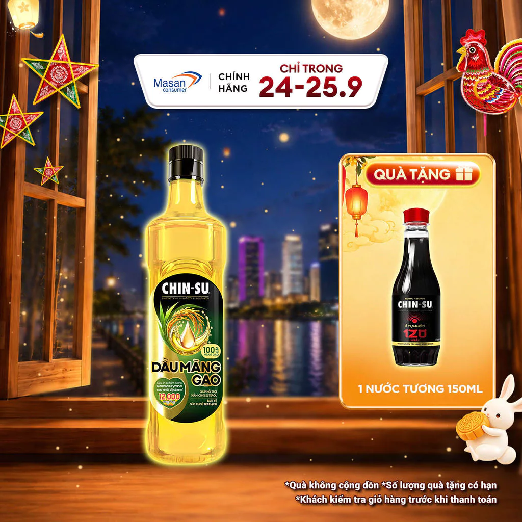 Dầu màng gạo CHIN-SU chai x 750ml