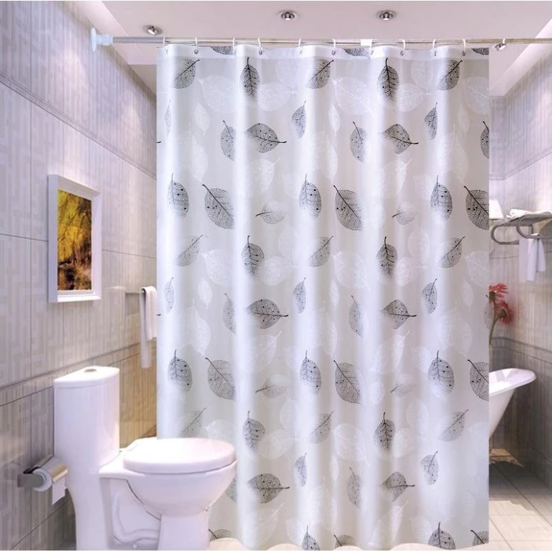 Rèm tắm PEVA mờ dày Chống thấm nước chống nấm mốc Phòng tắm treo rèm