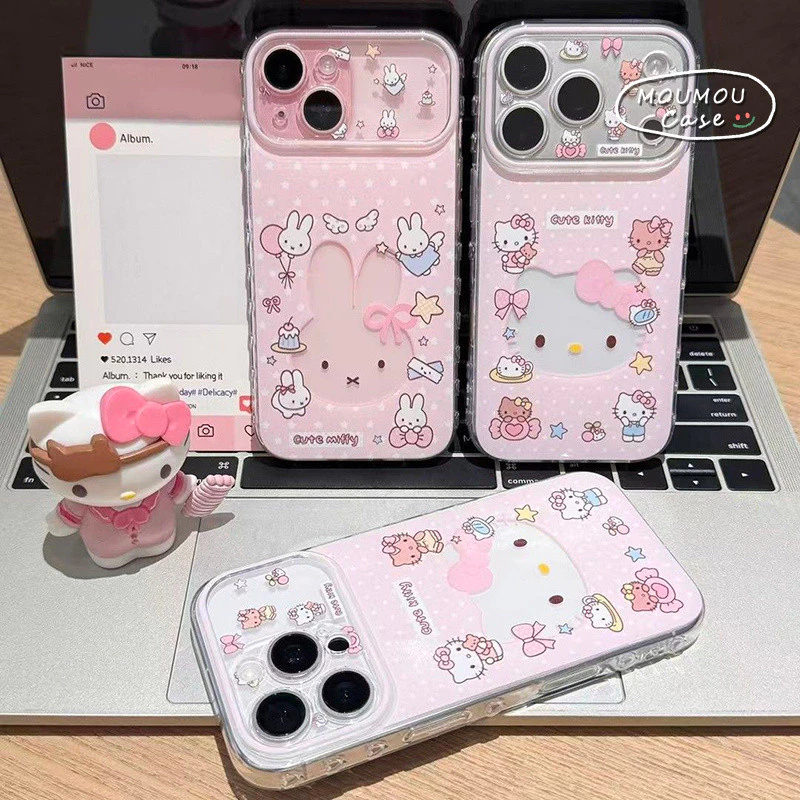 Ốp Lưng Cho IPhone 16 17 11 15 13 12 14 Pro Max 16 7 8 Plus AIR XR Sweet Kitten Change Instant 17 Bìa Mềm
