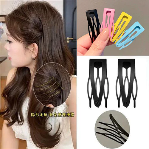 Bangs Gãy Tóc Cắm Lược Bb Kẹp Lông Tơ Cao Cranium Kẹp Tóc Phụ Kiện Tóc