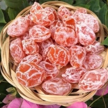 Hũ 500gr Ô mai xí muôi Đào hồng