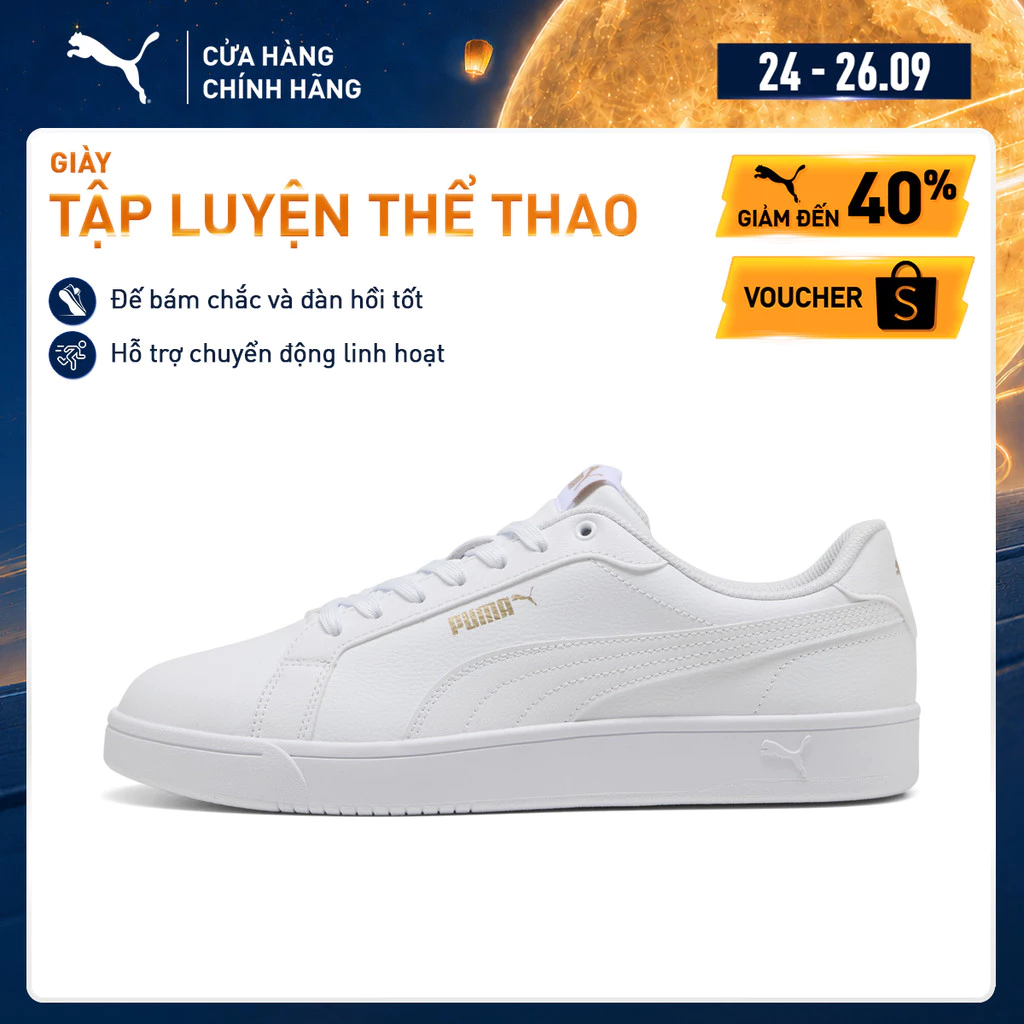 Giày Thể Thao PUMA Unisex Grounded SL II White-Gold Màu Trắng