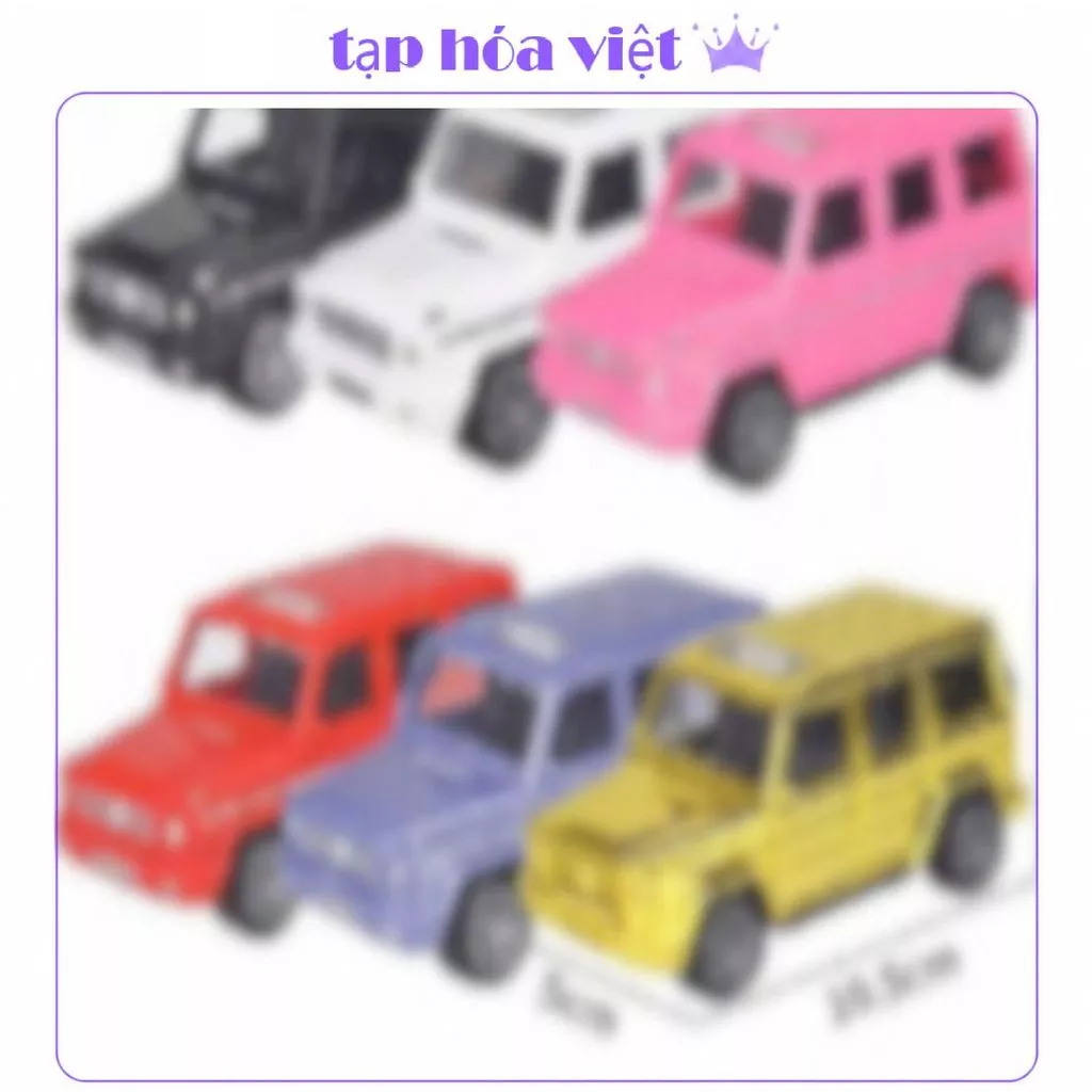 (3 CHIẾC) Siêu Xe trang trí bánh sinh nhật, siêu xe mô hình suv, xe suv, ô tô trang trí bánh