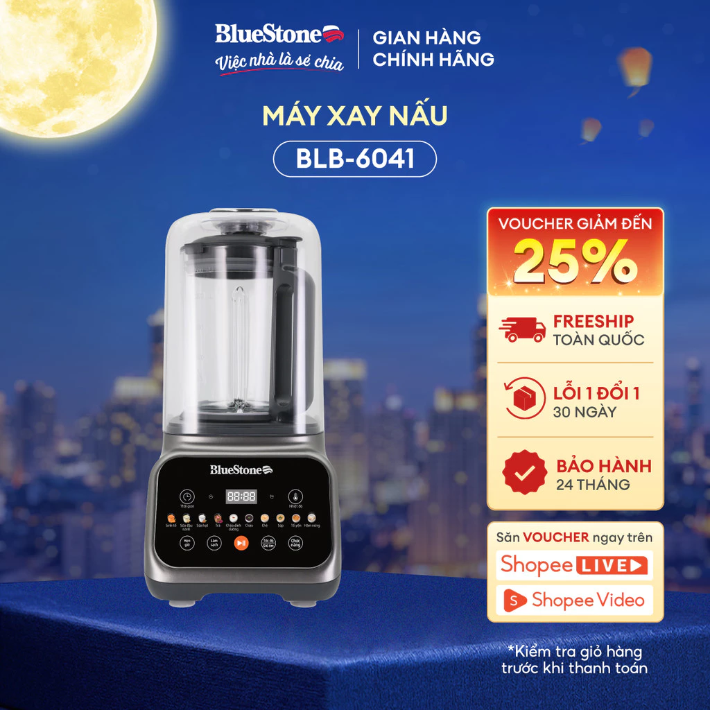 Máy Xay Nấu Đa Năng BlueStone BLB-6041 - 1.5 Lít
