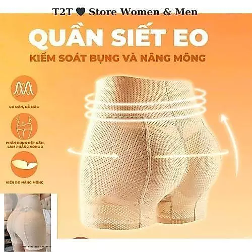 Quần Gen Siết Eo Độn Mông Và Hông Tôn Dáng Siêu Đẹp Thiết Kế Cạp Cao Che Mỡ Bụng Tốt Thông Hơi Thoáng Mát Chưa có đánh g