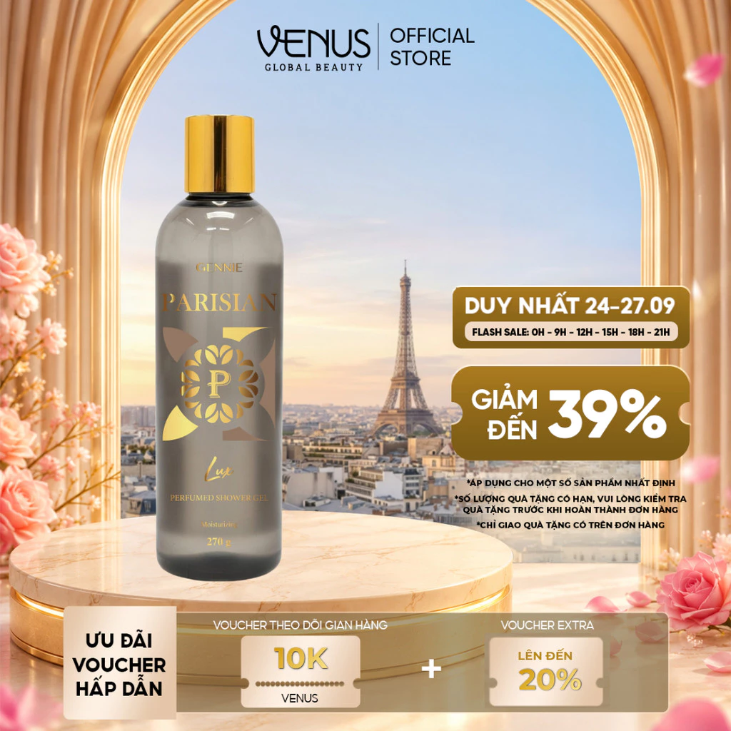 Sữa tắm Nước hoa Nữ Parisian 270g
