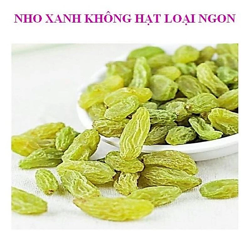 0,5Kg nho khô ninh thuận chua chua ngọt ngon quả to