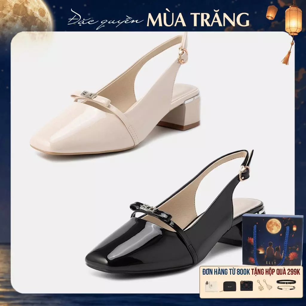 Sandal cao gót nữ ELLY EG278 thiết kế thanh lịch tôn dáng sang trọng