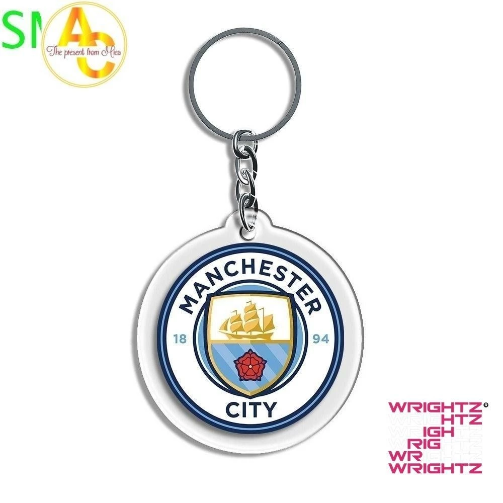 Móc khóa biểu tượng câu lạc bộ bóng đá Juventus Liverpool, Barcelona Manchester City Arsenal