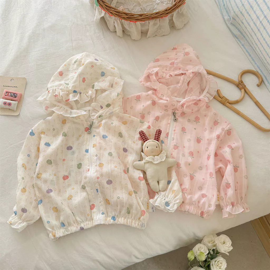 Áo khoác nữ mỏng nhẹ mùa hè trang phục 2026 mới bé Cardigan