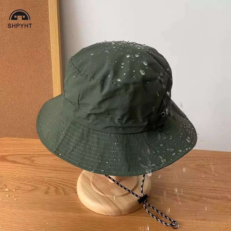 [SHPYHT] Mũ ngư dân chống nước mùa hè Qui-Drying Mũ leo núi ngoài trời Mũ che nắng Mũ mới