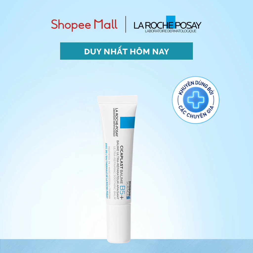 Kem dưỡng hỗ trợ làm dịu & phục hồi da La Roche-Posay Cicaplast Baume B5+ 15ml