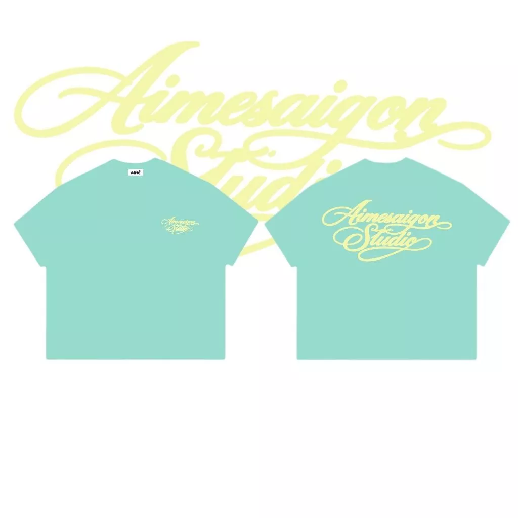 Áo Thun Unisex Form Rộng Boxy Cotton Dày Mịn In Chữ Ký Tay Lỡ Nam Nữ Áo Phông Oversize Streetwear Cá Tính