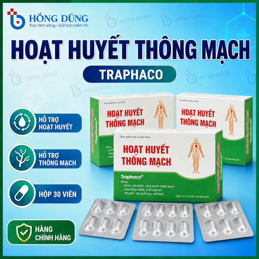 HOẠT HUYẾT THÔNG MẠCH  Bổ Khí - Bổ Huyết