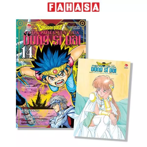 Sách - Dragon Quest - Cuộc Phiêu Lưu Của Dũng Sĩ Dai - Tập 14 - Lục Địa Chết IV - Tặng Kèm Postcard