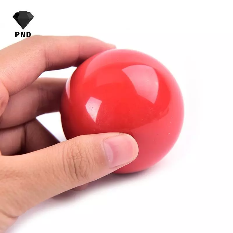 PND 1 52,5mm màu đỏ bóng đơn nhựa bi-a bi-a snooker phụ kiện raoog