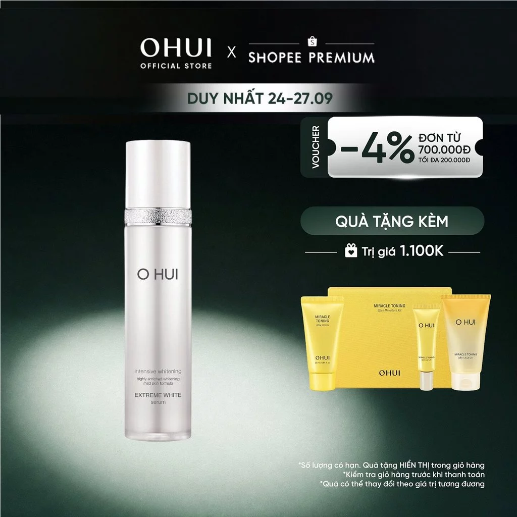 [OHUI Official] Tinh chất dưỡng trắng OHUI Extreme White Serum 45ml