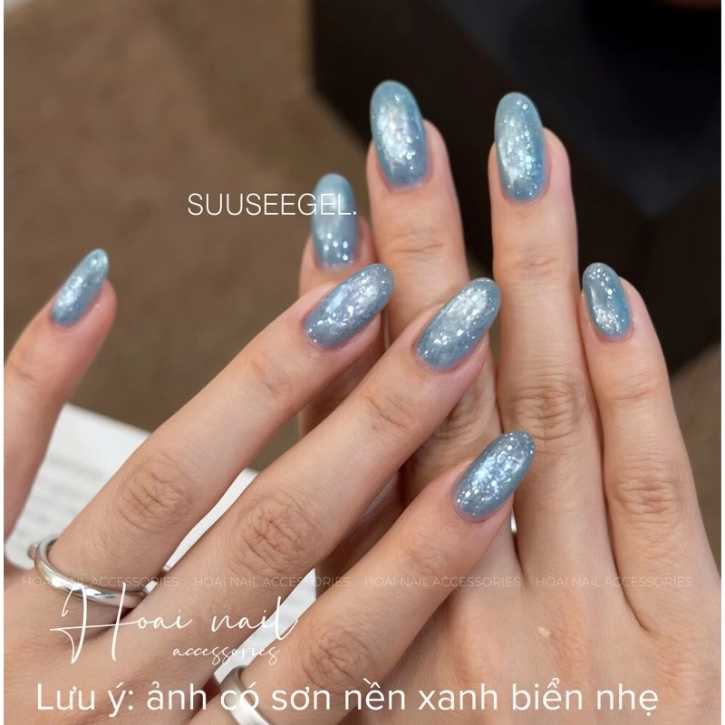 Sơn gel hot mắt mèo xanh biển suseegel SUB07