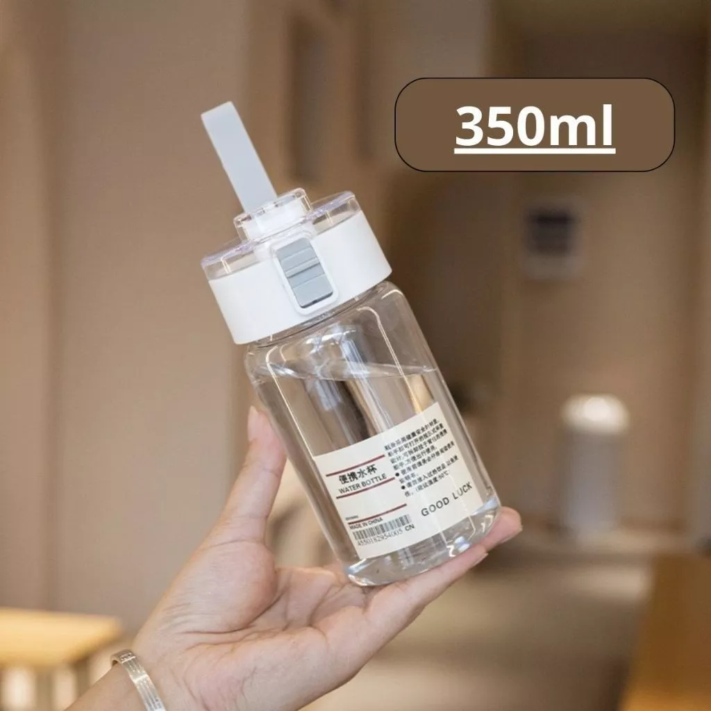 [QUÀ TẶNG KHÔNG BÁN] Bình Nước Nhựa Trong Thể Thao 350ml - Ăn Vặt Denfood