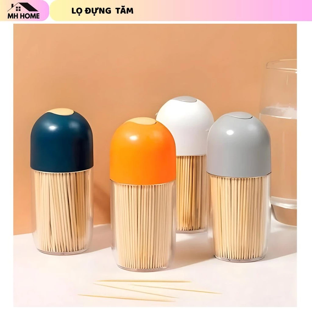 Hộp Đựng Tăm Tiện Lợi Nhỏ Gọn Bằng Nhựa Đa Màu – Hộp Bảo Quản Tăm Gọn Gàng Dễ Mang Theo
