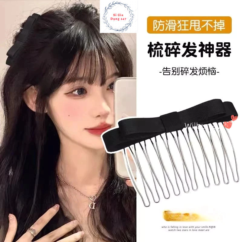 ✨Wilburtay Lược Cài Tóc Mái Ngang Thời Trang Năm 2025 mùa hè