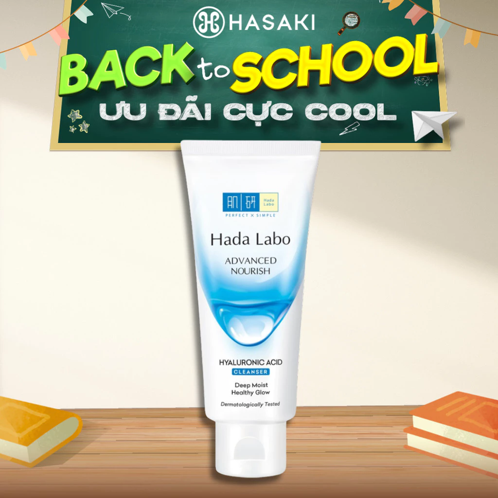[DAILY] Kem Rửa Mặt Hada Labo Sạch Sâu Dưỡng Ẩm 80g Hasaki Sản Phẩm Chính Hãng