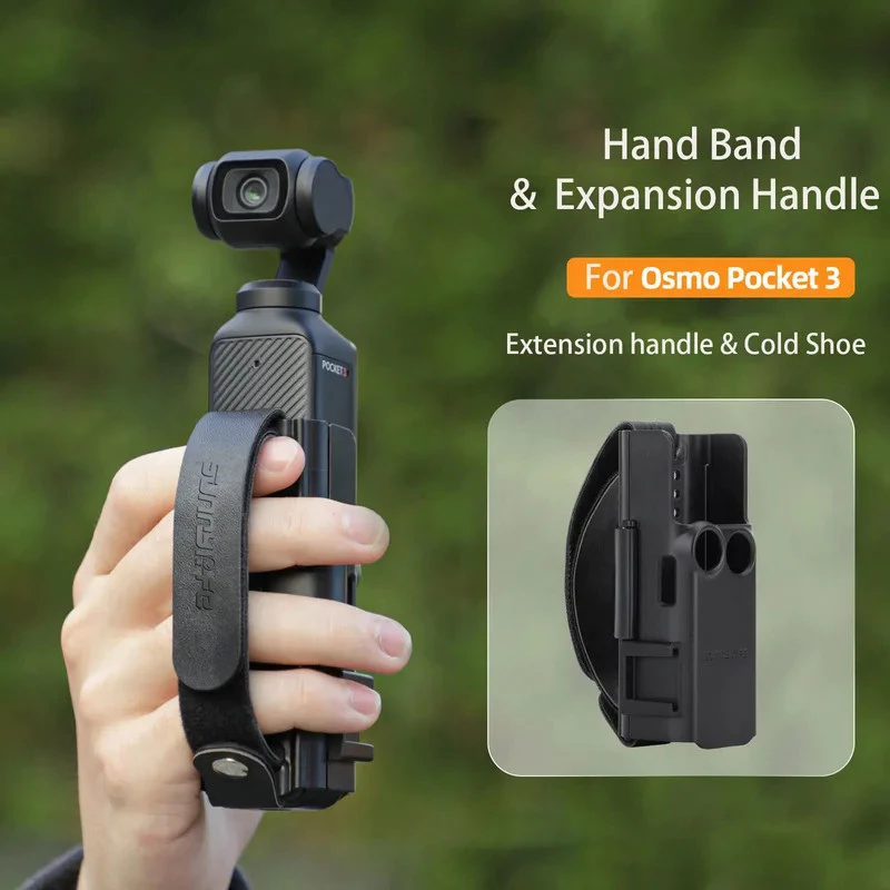 Vỏ Bảo Vệ Khung Mở Rộng Dây Đeo Khởi Động Lạnh cho DJI Osmo Pocket 4P/4/3