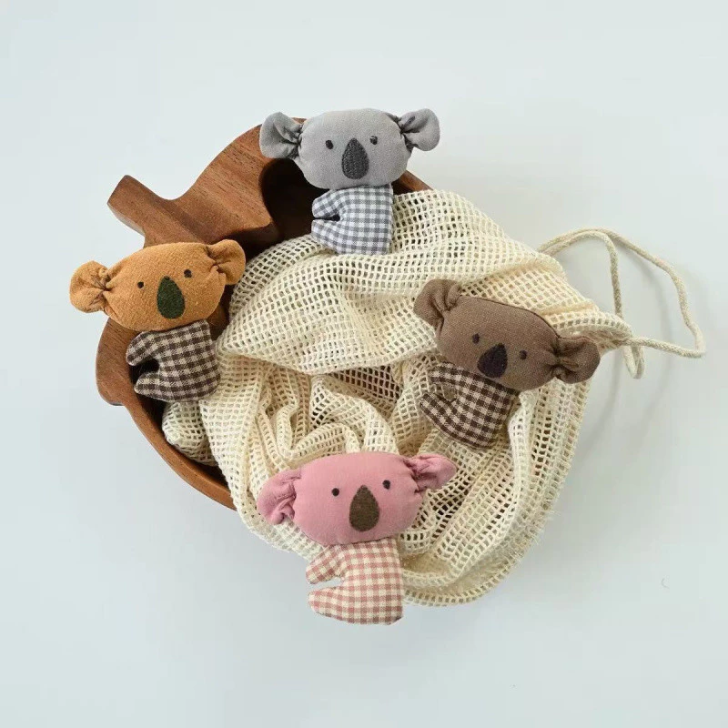 Sản phẩm mới Hoạt hình thêu vải Cotton Phụ kiện trâm cài bằng vải Cotton