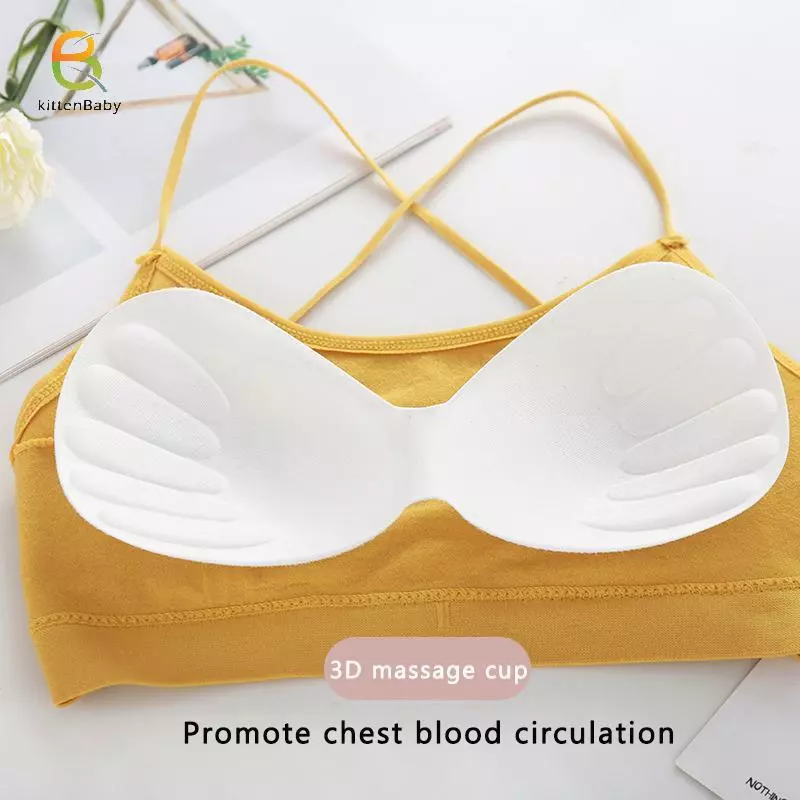 [Baby-t] Áo ngực thể thao có dây đeo chéo hàng đầu dành cho nữ Áo ngực thể thao Push Up Áo tập thể dục Yoga Crop Top Brassiere Fitness Tube Top Áo ngực Ba làm đẹp thoáng khí [mới]