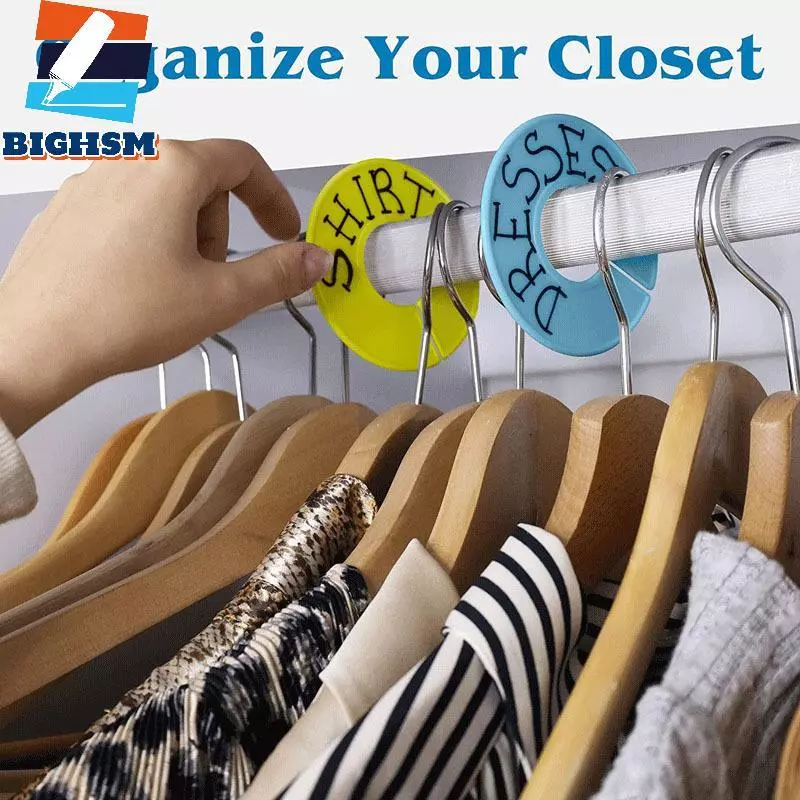 [BIGHSM] Quần Áo Ra Kích Thước Chia Quần Áo Tủ Quần Áo Chia Tủ Quần Áo Treo Quần Áo Quần Áo Cho Bé Quần Áo Du Lịch Tủ Quần Áo