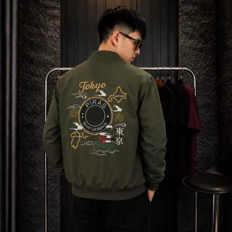Áo Khoác Bomber Gió Hoạ tiết TOKYO Chất Gió 2 Lớp Bo Gân Chuẩn Đẹp Hottrend Boy phố