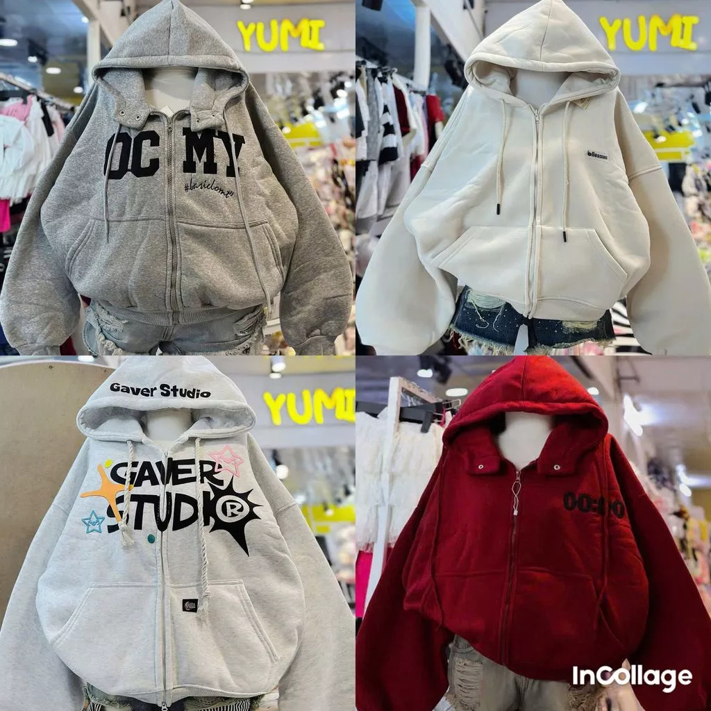 ( XẢ HÀNG ) Áo KHoác Hoodie gaviee, Chữ Thêu Nổi Form Rộng Mũ To, Chất Nỉ Dày Dặn-CAH09