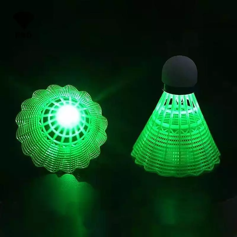 PND LED Cầu Lông Bóng Phát Sáng Lên Cầu Lông Bằng Nhựa Cầu Lông Bóng Chiếu Sáng Nhiều Màu Sắc Huấn Luyện Thể Thao Trong / Ngoài Trời Trò Chơi raoog