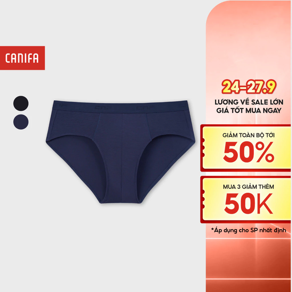 Quần lót tam giác nam chất liệu modal chất liệu mềm mát, thấm hút CANIFA MEN 8UP26A005