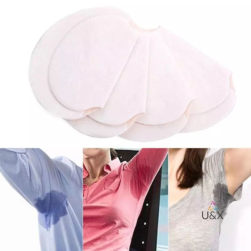 U & X Mới 50 Miếng Lót Mồ Hôi Nách Nách Stiers Shield Guard Thấm Hút Dùng Một Lần MỚI