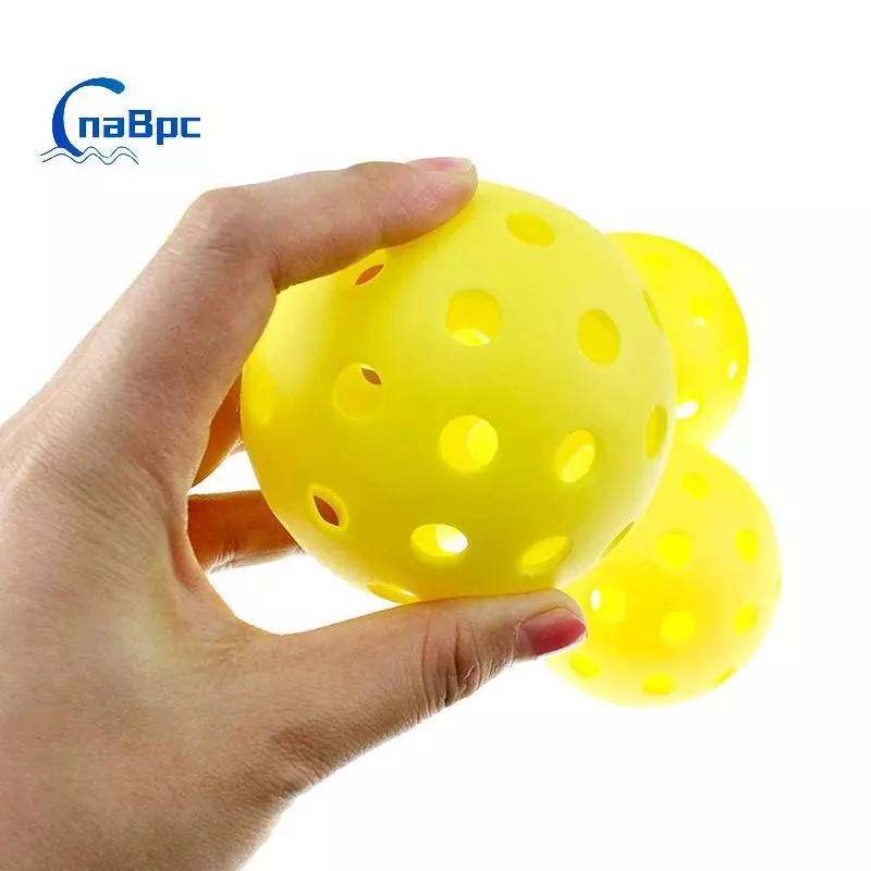 < CnaBpc > 6 Viên Đạn 74MM Bền 40 Lỗ Ngoài Trời Nhiều Màu Sắc Bóng Cọc Huấn Luyện Và Giải Trí Mái Chèo Bóng Để Thực Hành Thể Thao Mới